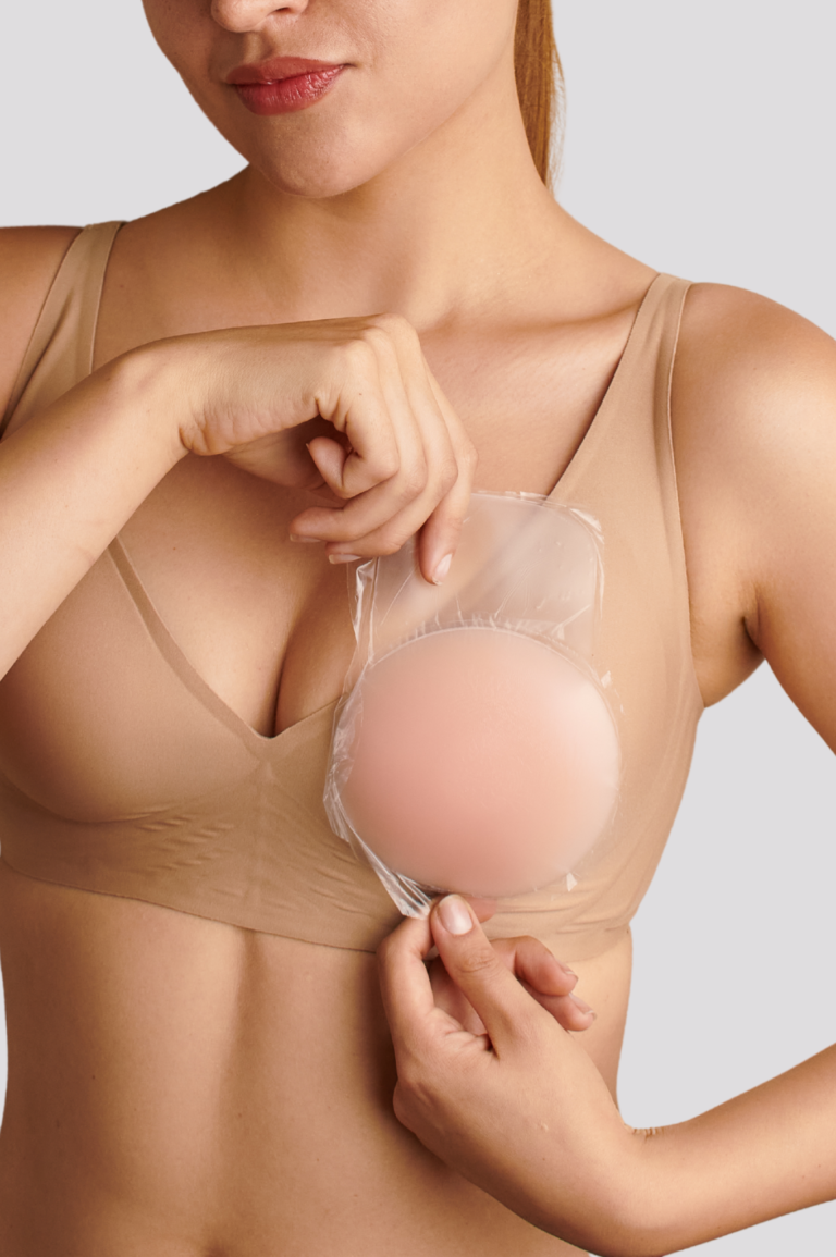 Sostén push up invisible realce natural