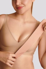 Cinta para busto con pezoneras invisibles