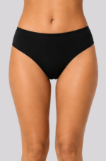 Calzon Bikini negro delante algodon peruano